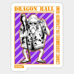 Master Roshi 23 Sticker